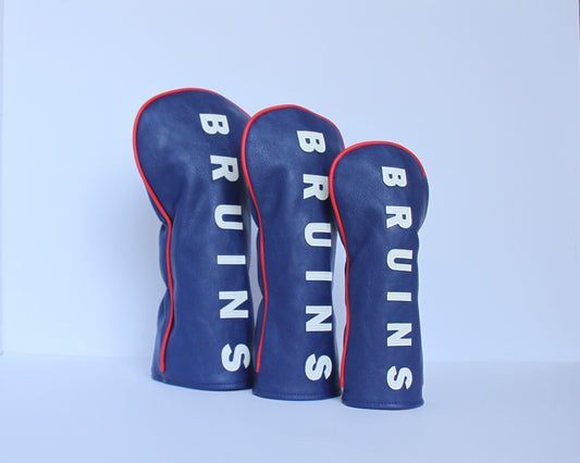 Belmont Bruins Golf Headcovers - Driver, Fairway Wood, and Hybrid