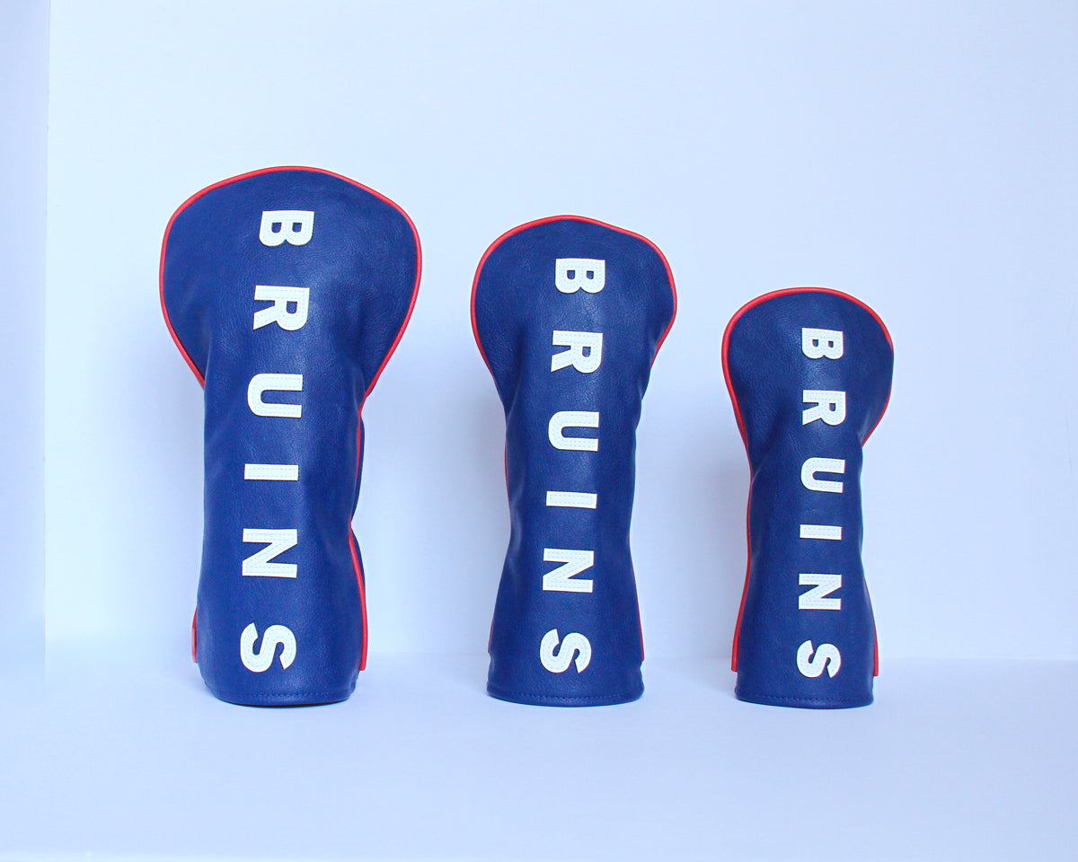 Belmont Bruins Golf Headcovers - Driver, Fairway Wood, and Hybrid