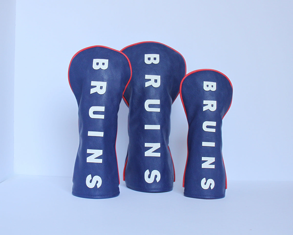 Belmont Bruins Golf Headcovers - Driver, Fairway Wood, and Hybrid